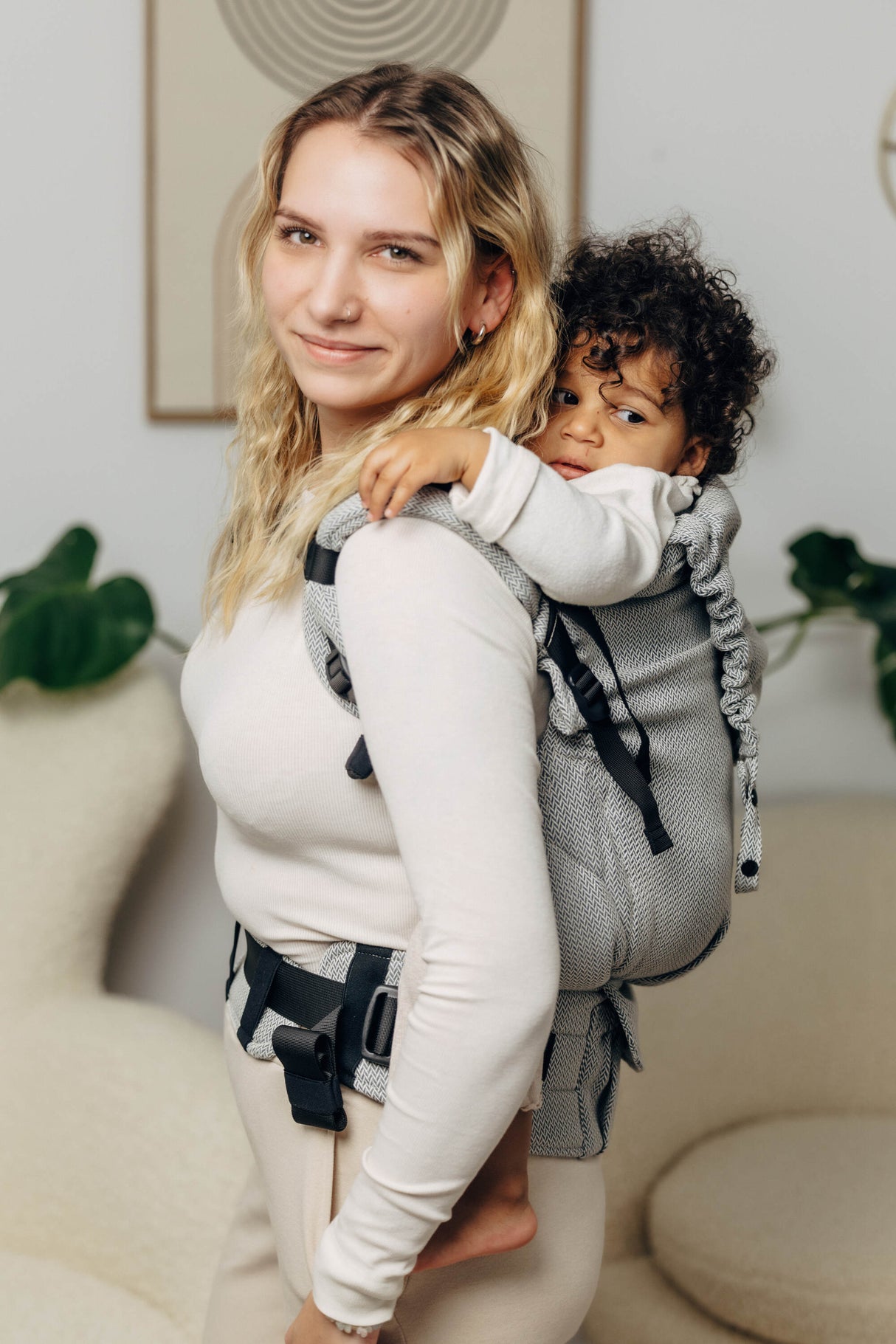 LennyLamb LennyPreschool (fino a 30kg) - Piccolo Spina di Pesce Grigio