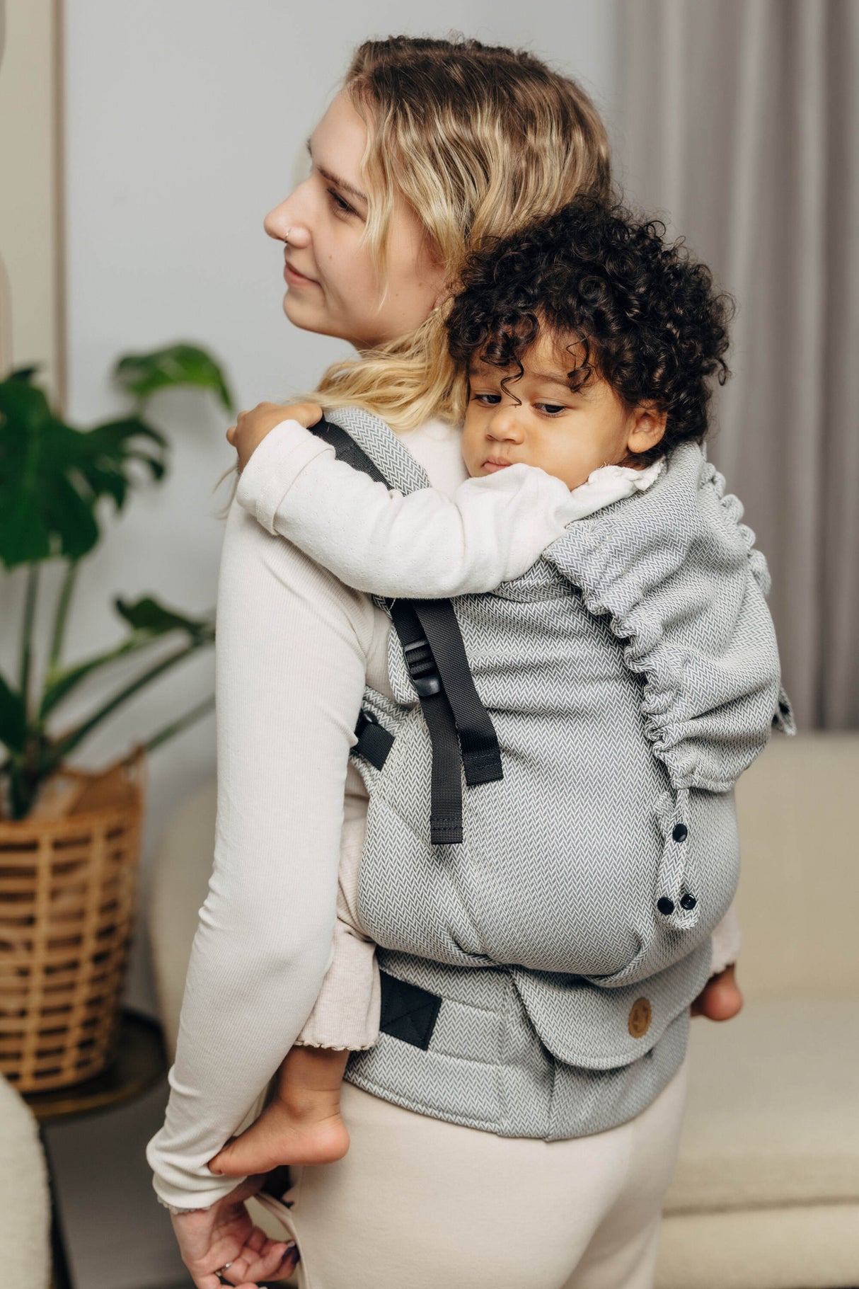 LennyLamb LennyPreschool (fino a 30kg) - Piccolo Spina di Pesce Grigio