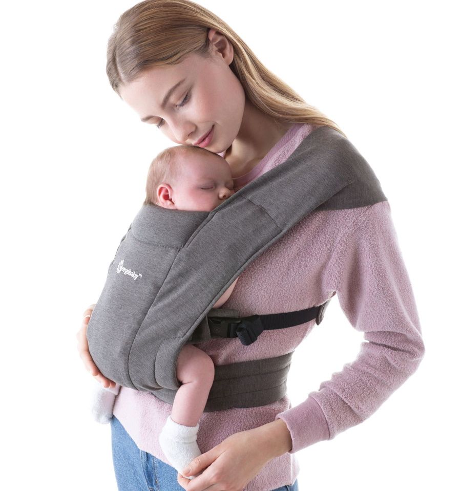 Ergobaby Embrace Heather Grey babycarrier