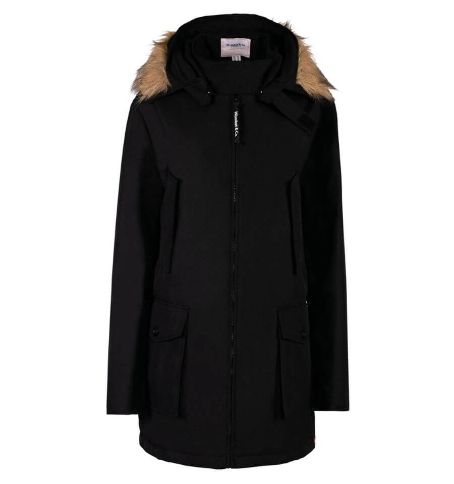 Wombat & Co Bandicoot Black & Black babywearing coat men