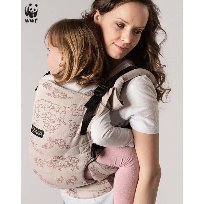 Isara The One Wildlife Sandy babycarrier