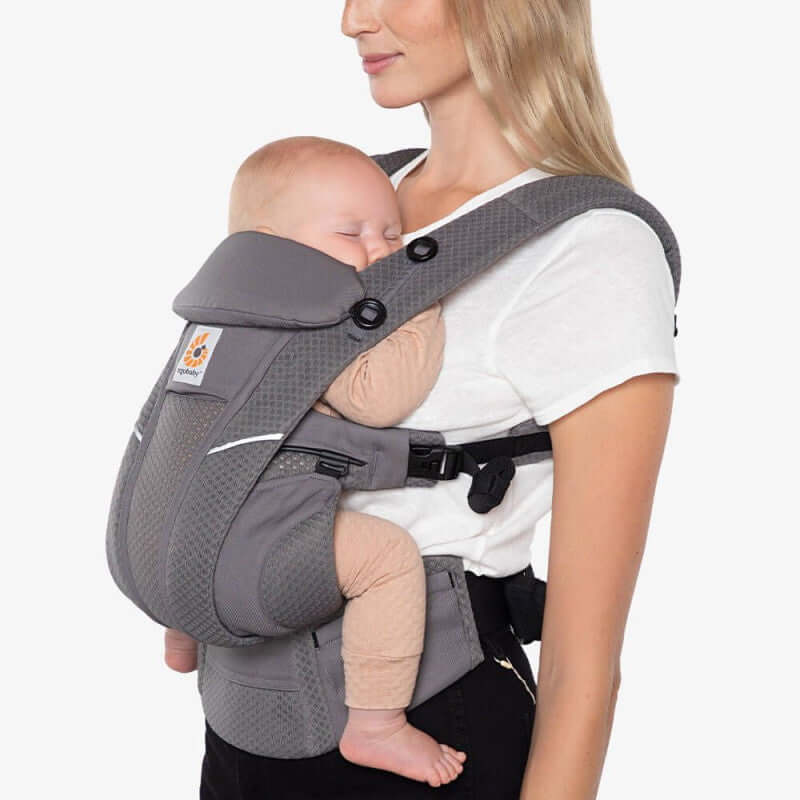 Shop Ergobaby Ergobaby Omni Breeze - Graphite Grey at Babymaxi