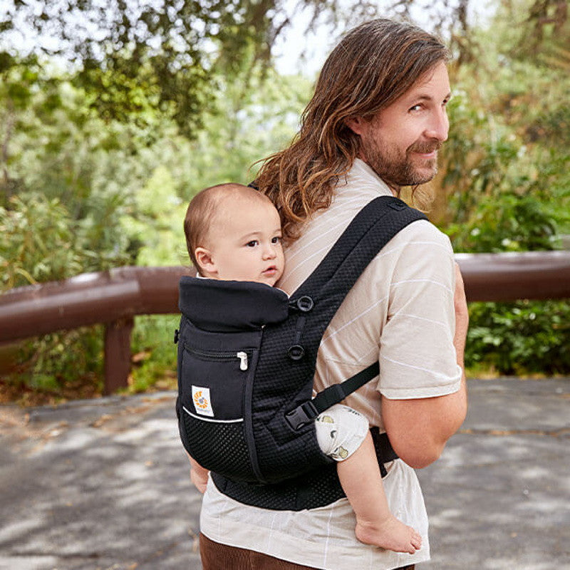 Shop Ergobaby Ergobaby Adapt - SoftFlex Mesh: Onyx Black at Babymaxi