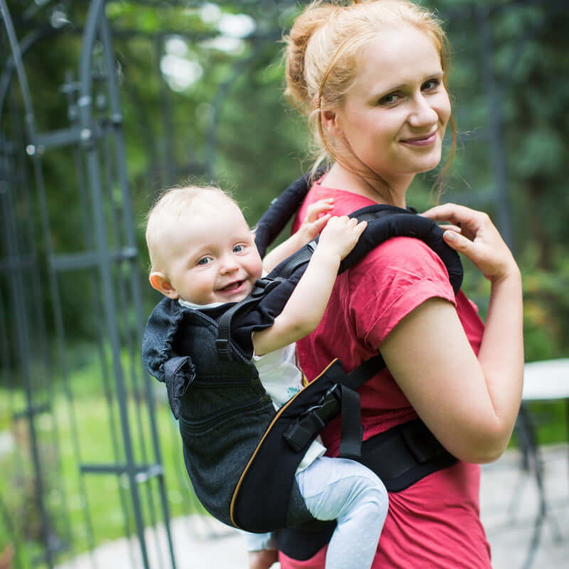 Shop Manduca Manduca XT - Denim Black Toffee at Babymaxi