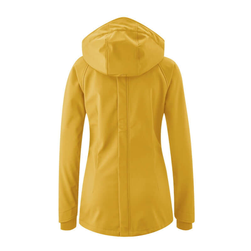 Shop Mamalila Mamalila Softshell Babywearing Jacket Allrounder - Mustard at Babymaxi