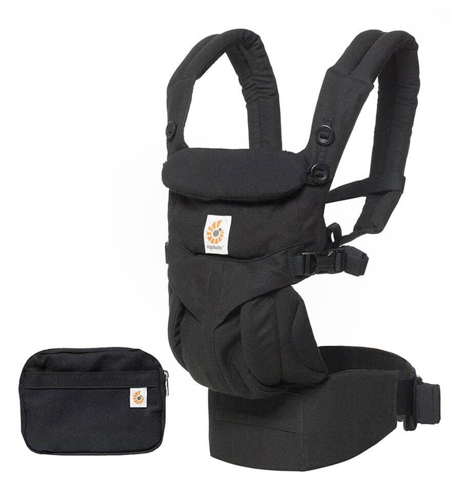 Shop Ergobaby Ergobaby Omni 360 Carrier - Pure Black at Babymaxi
