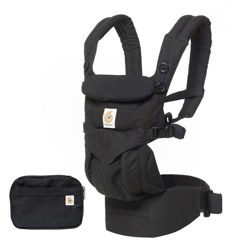 Shop Ergobaby Ergobaby Omni 360 Carrier - Pure Black at Babymaxi