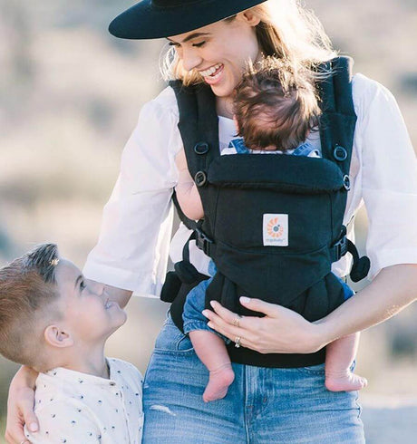 Shop Ergobaby Ergobaby Omni 360 Carrier - Pure Black at Babymaxi