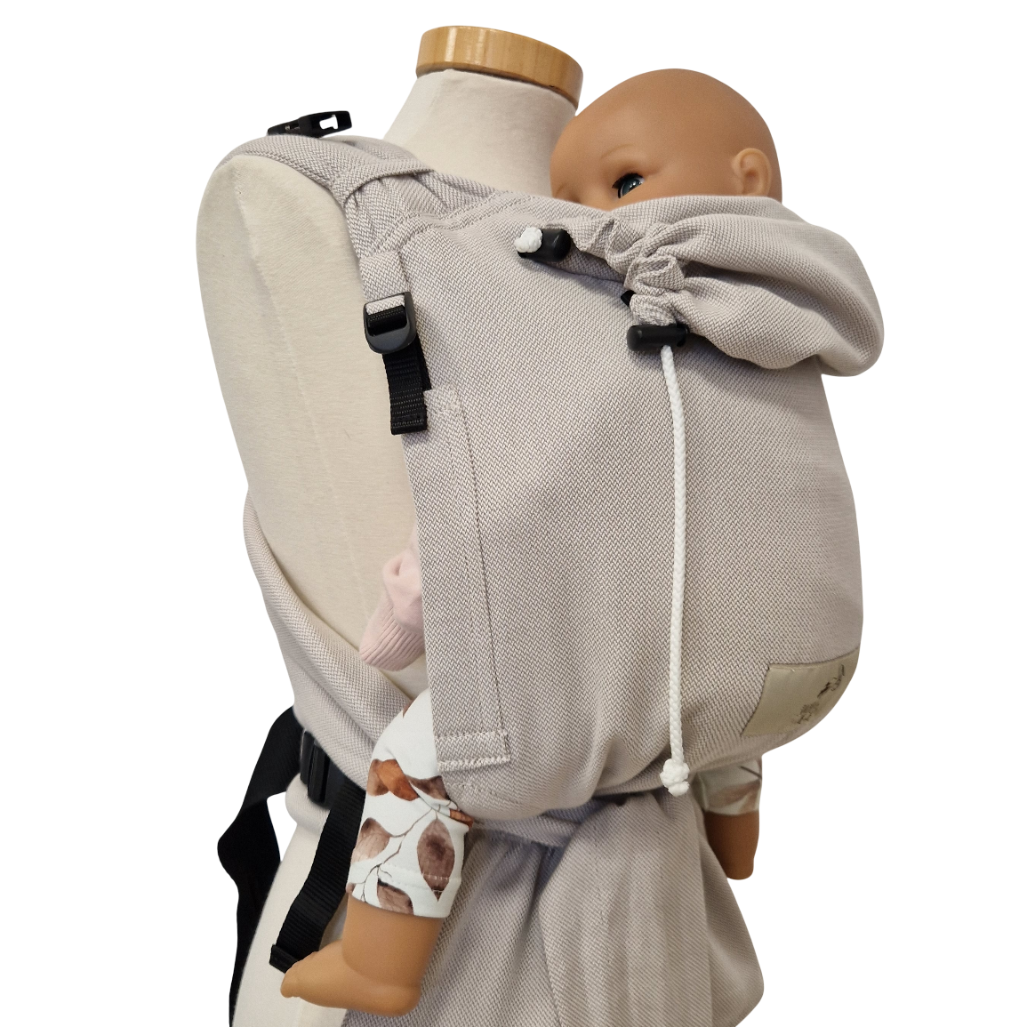 Storchenwiege Talemo Half-Buckle Marsupio Portabebè - Moonstone