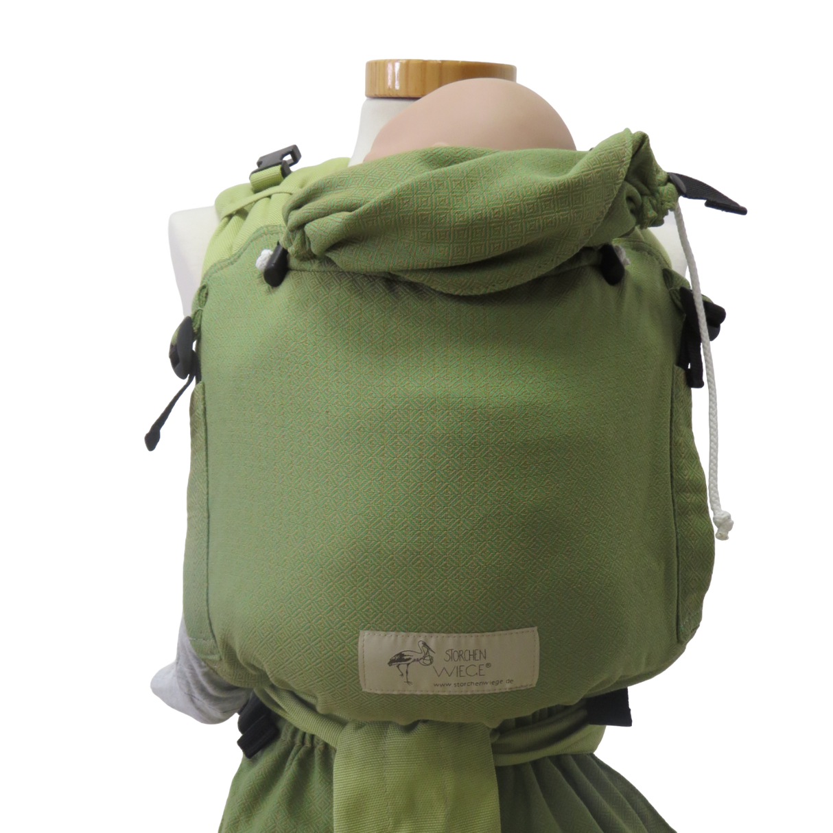 Storchenwiege BabyCarrier Verde
