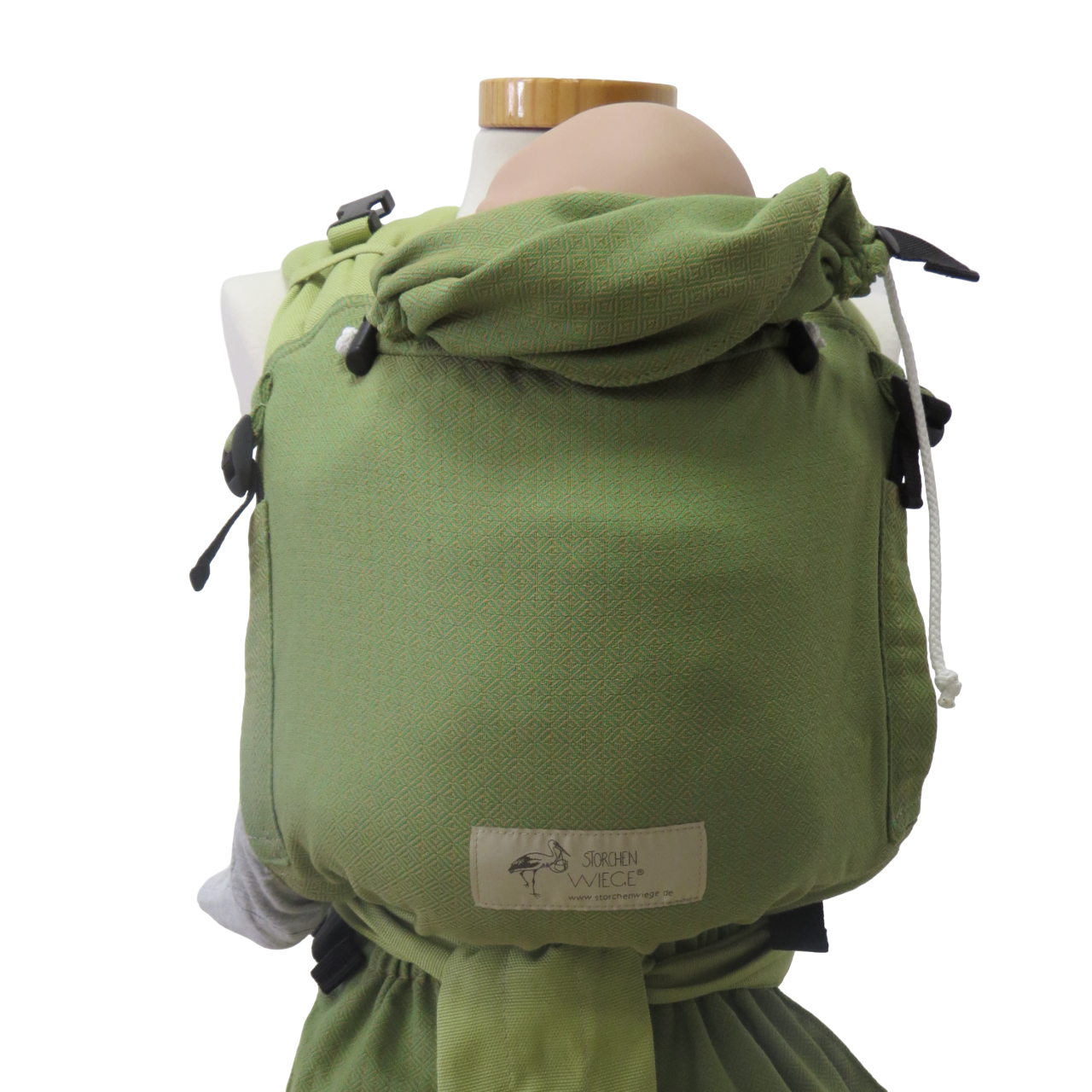 Storchenwiege BabyCarrier Verde