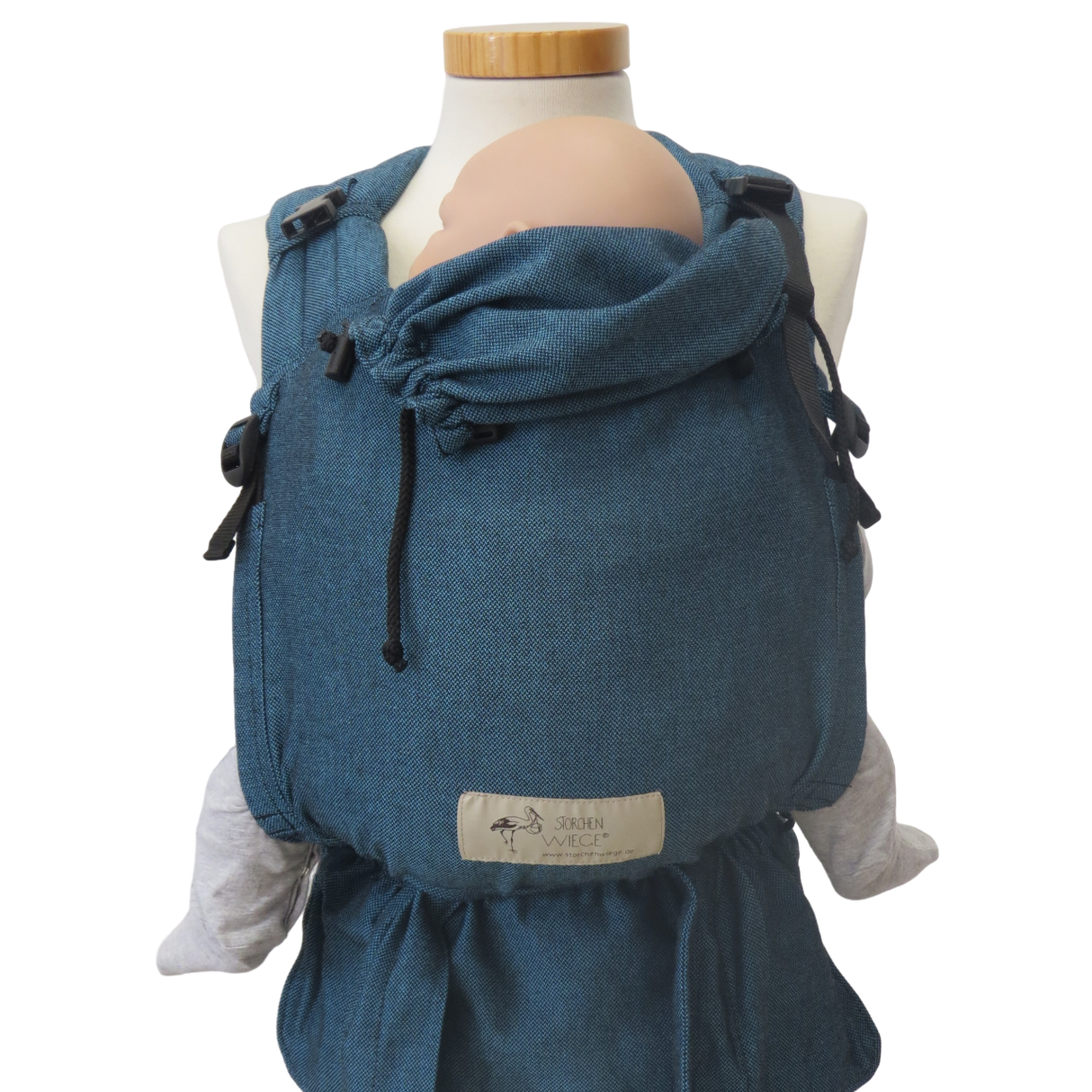 Marsupio Storchenwiege - Turchese