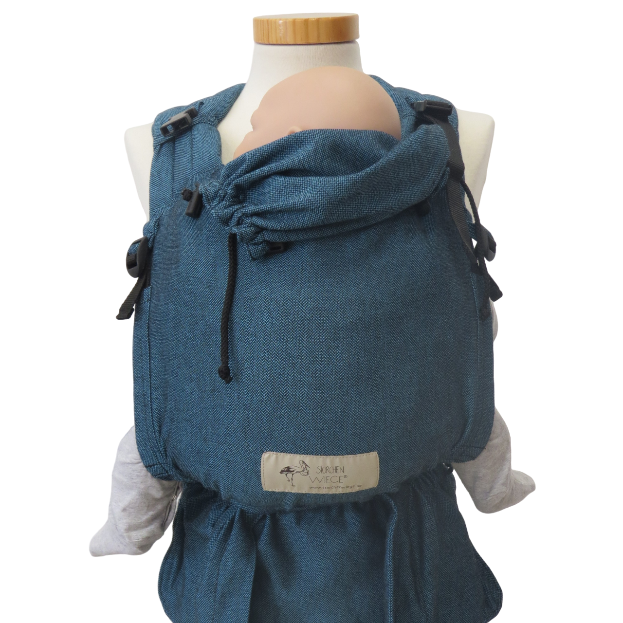 Marsupio Storchenwiege - Turchese