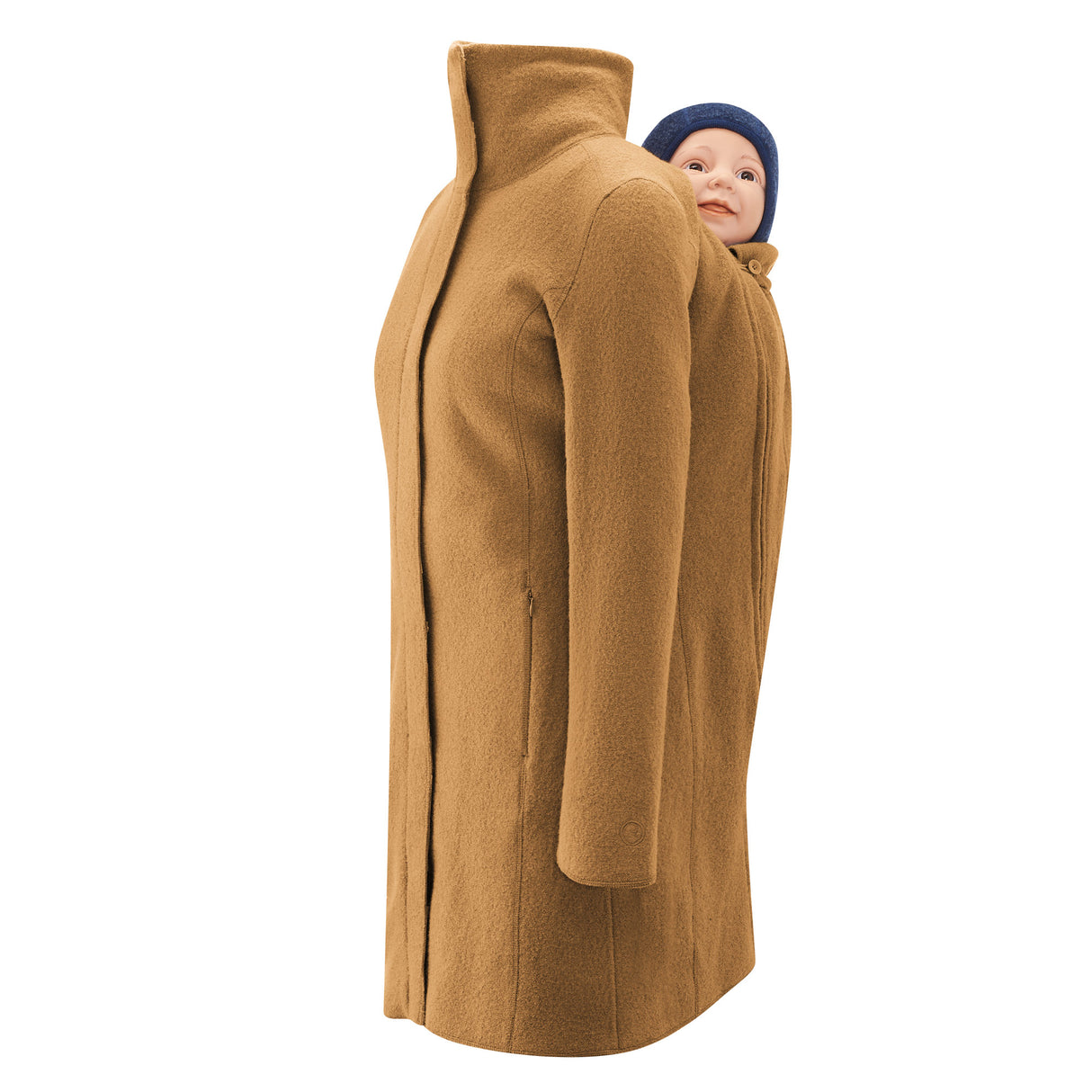 Mamalila Eco Wool Cappotto Portabebè Oslo - Camel