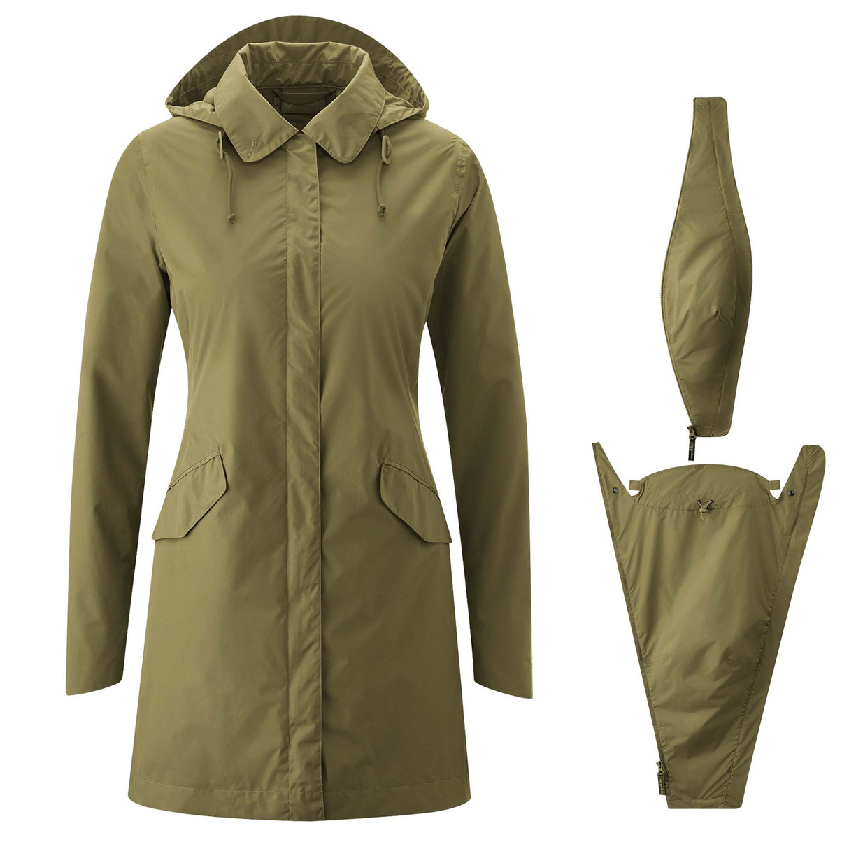 Mamalila Dublin Cappotto Portabebè – Khaki