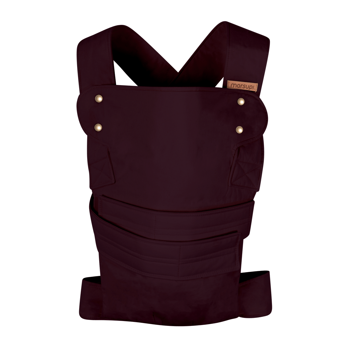 Marsupi Classic - Berry baby carrier with ergonomic design and Velcro system | Babymaxi
