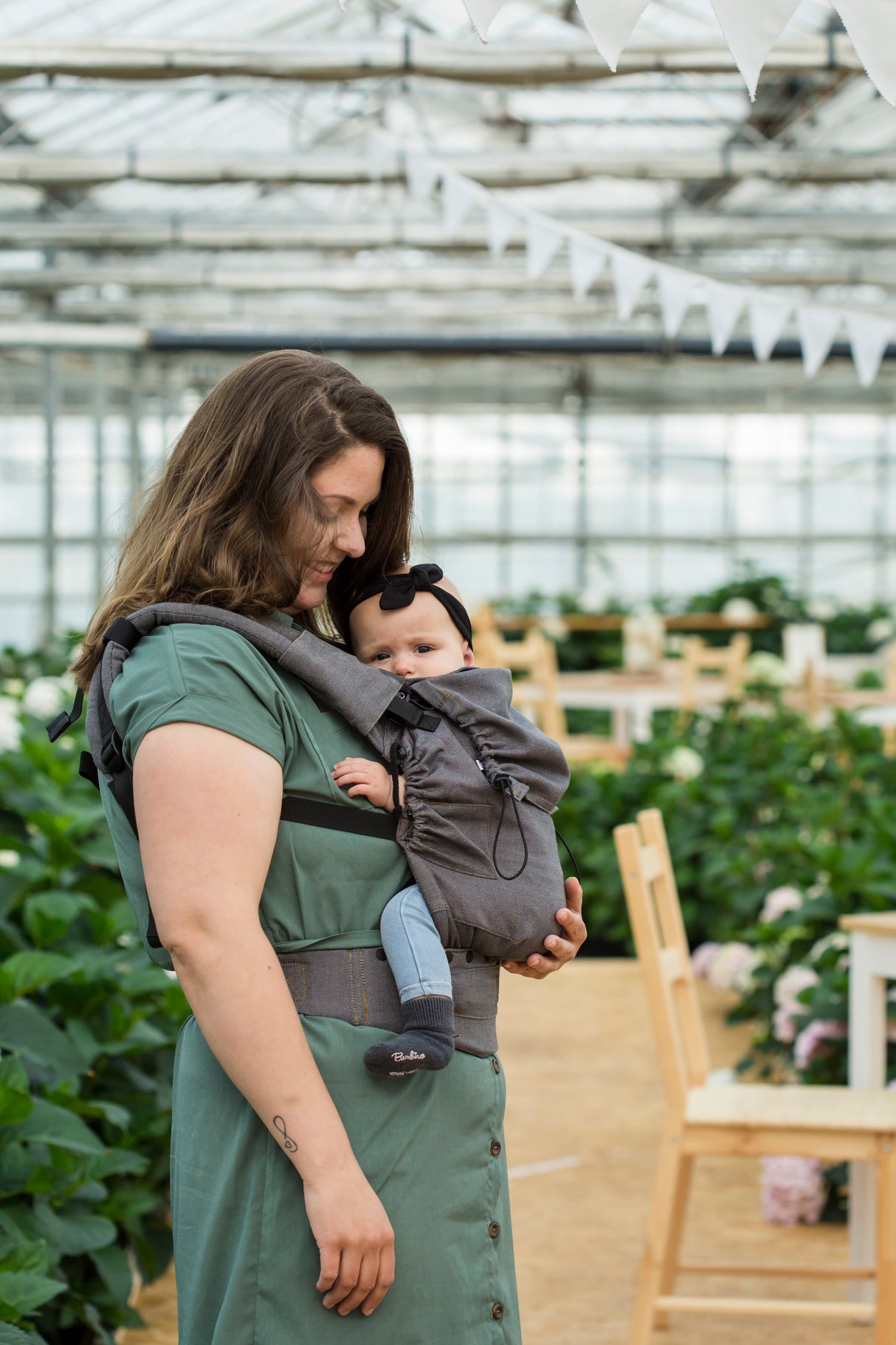 Neko Switch Marsupio Portabebè - Audace, 2 cappucci extra