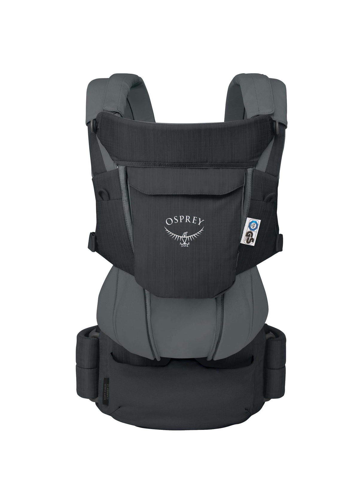 Osprey Poco Soft Child Carrier LT - Black ergonomic baby carrier for active parents | Babymaxi