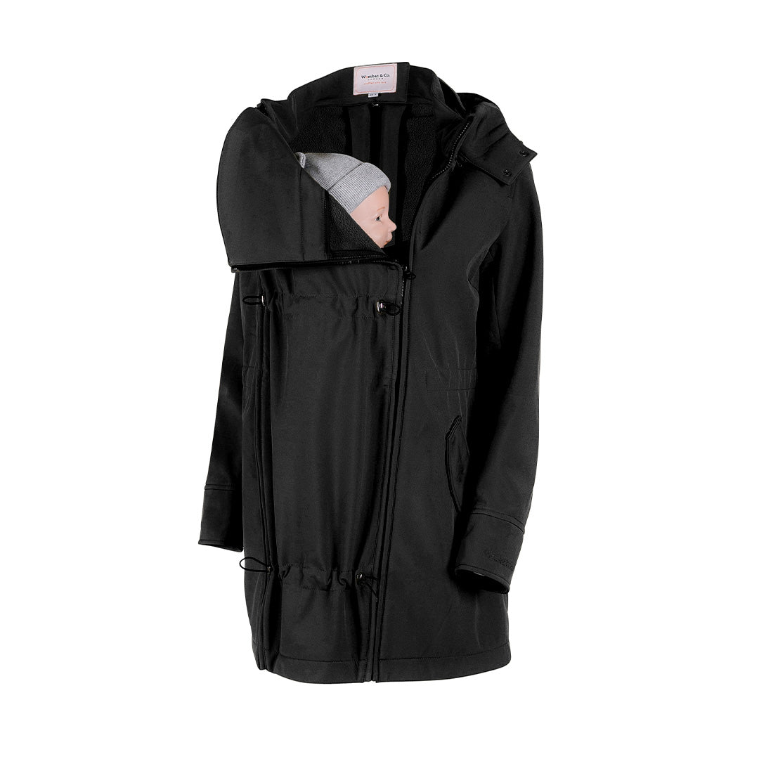 Wombat & Co. London Shell Cappotto Portabebè - Black