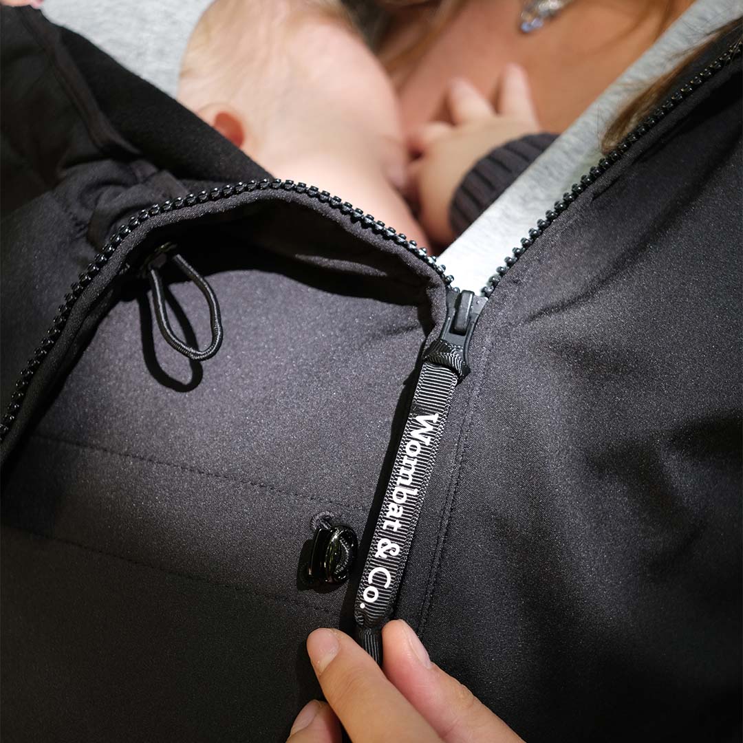 Wombat & Co. London Shell Cappotto Portabebè - Black