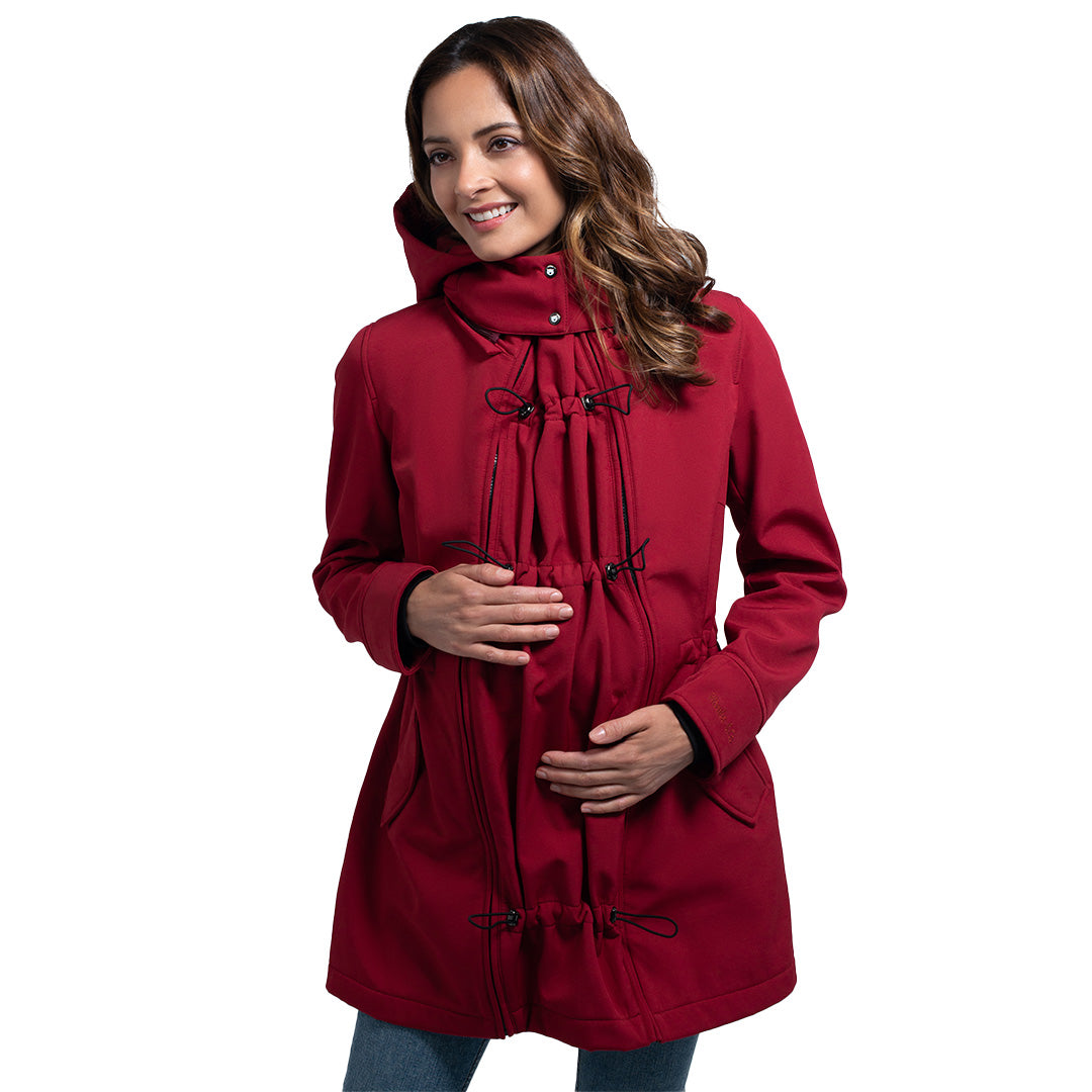 Wombat & Co. London Shell Cappotto Portabebè - Cherry Red
