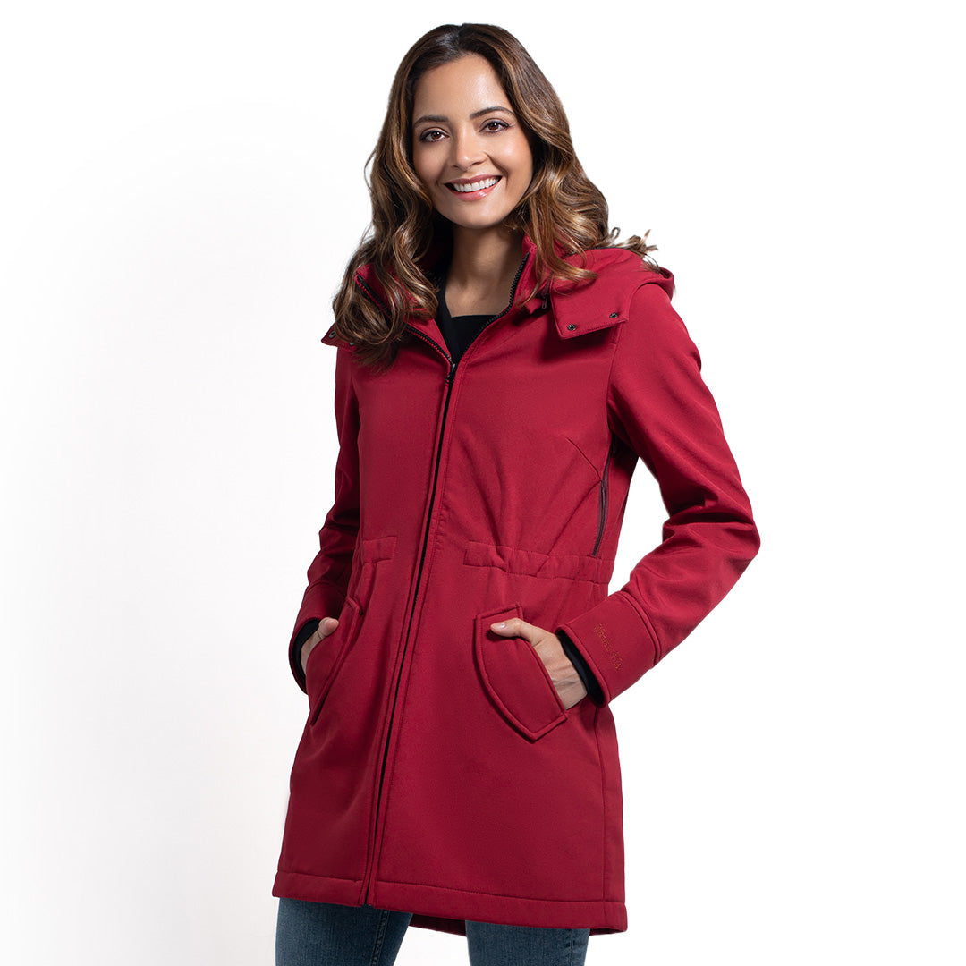 Wombat & Co. London Shell Cappotto Portabebè - Cherry Red