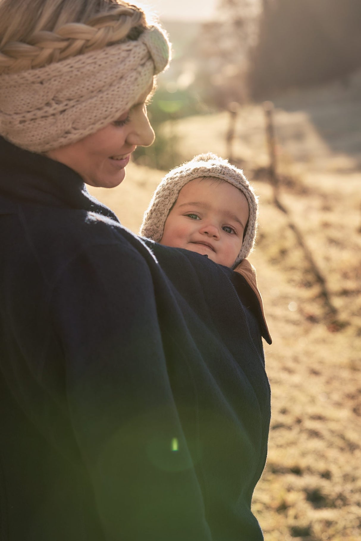 Mamalila Eco Wool Cappotto Portabebè Oslo - Navy