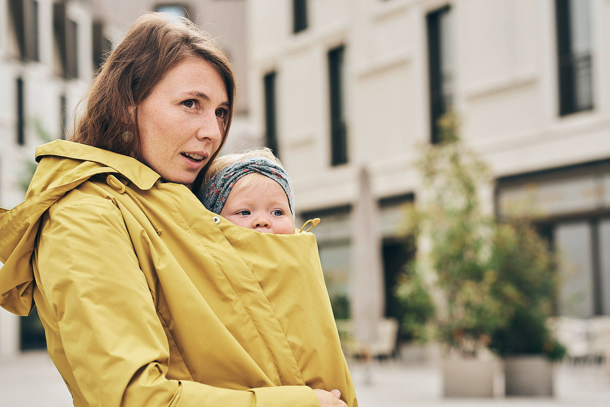 Mamalila Dublin Cappotto Portabebè – Mustard