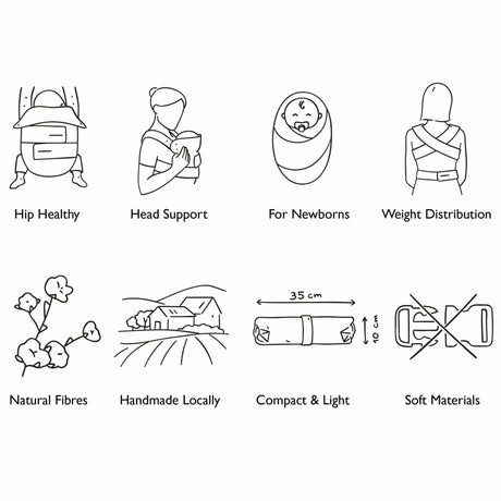 Shop Marsupi Marsupi Breeze 2.0 - Grey at Babymaxi