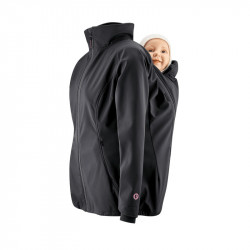 Mamalila Softshell Babywearing Jacket Allrounder - Nero