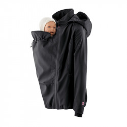 Mamalila Softshell Babywearing Jacket Allrounder - Nero