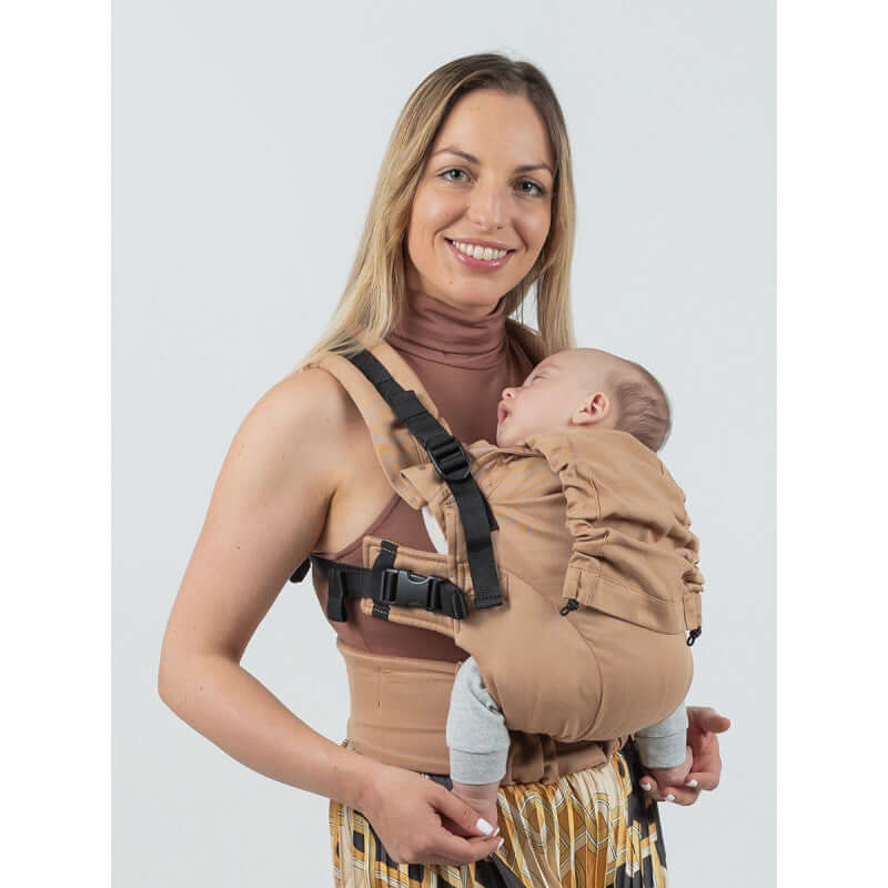 All Brown Baby Carriers