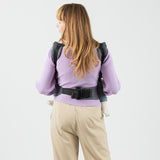 Shop Isara Isara Preschooler Full Buckle - Graphite Linen at Babymaxi