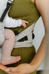 Storchenwiege Talemo Marsupio portabebè Half-Buckle - Moonstone