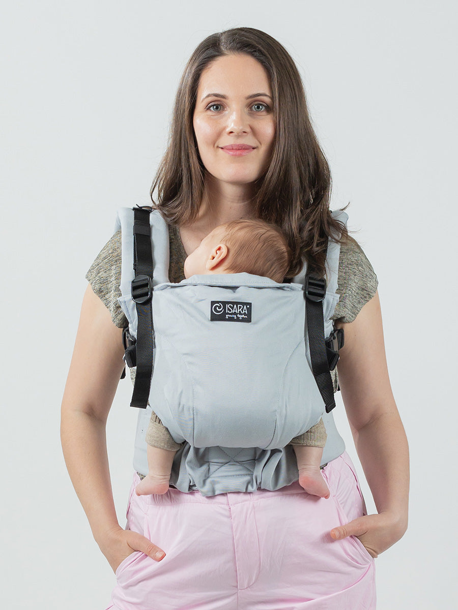 Isara The One, Marsupio Portabebè Ergonomico - Pearl Grey