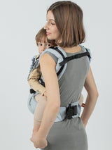 Isara The One, Marsupio Portabebè Ergonomico - Pearl Grey