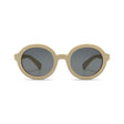 Baby Sunglasses - UV Protection for Babywearing in soft beige with polarized grey lenses | Babymaxi