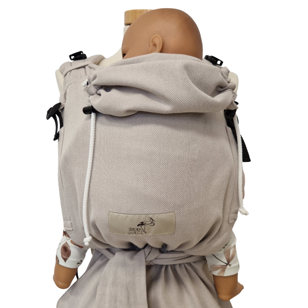 Storchenwiege Talemo Half-Buckle Marsupio Portabebè - Moonstone