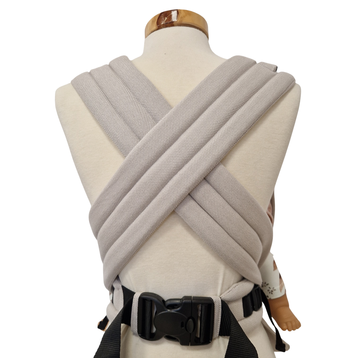 Storchenwiege Talemo Half-Buckle Marsupio Portabebè - Moonstone