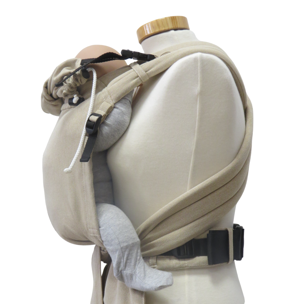 Storchenwiege Talemo Half-Buckle Marsupio Portabebè - Naturale