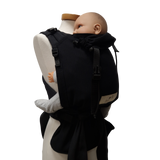 Storchenwiege Talemo Half-Buckle Marsupio Portabebè - Black