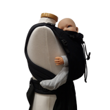 Storchenwiege Talemo Half-Buckle Marsupio Portabebè - Black