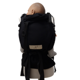 Storchenwiege Talemo Half-Buckle Marsupio Portabebè - Black