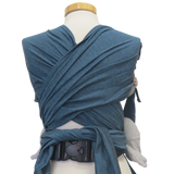 Storchenwiege Wrap Marsupio Portabebè - Turchese