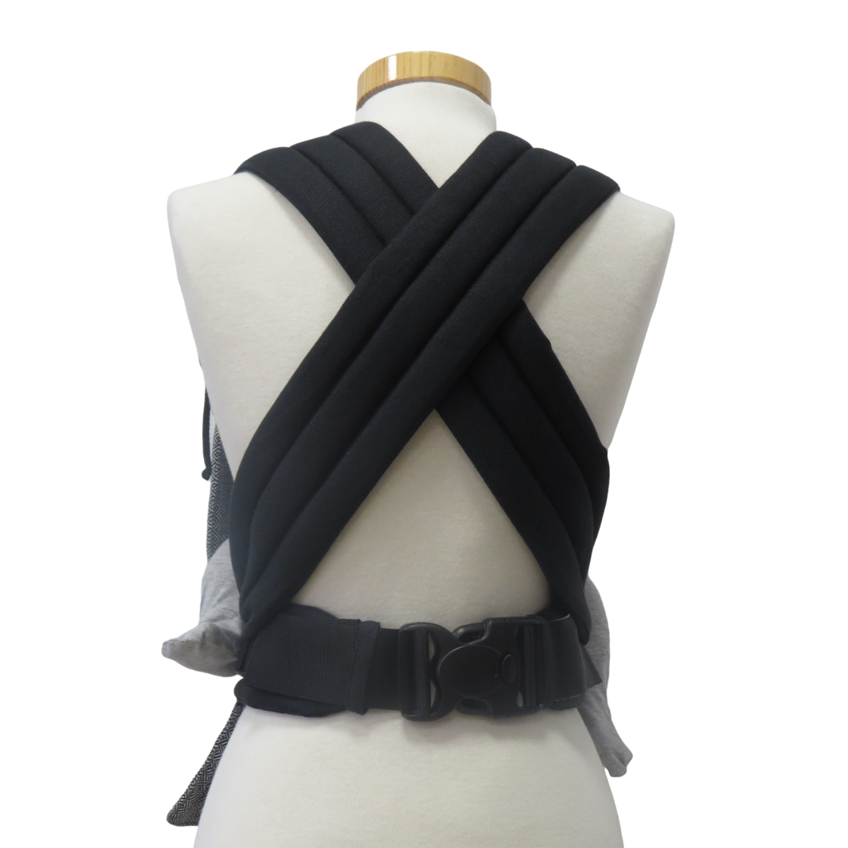 Storchenwiege Talemo Half-Buckle Marsupio Portabebè - Leo Black White