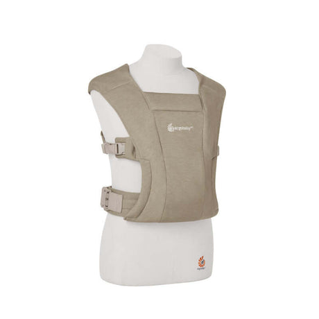 Ergobaby Embrace - Soft Olive baby carrier on display, showcasing comfort and ease of use | Babymaxi