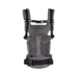 Ergobaby Omni Breeze - Graphite Grey ergonomic baby carrier with SoftFlex Mesh for breathability | Babymaxi