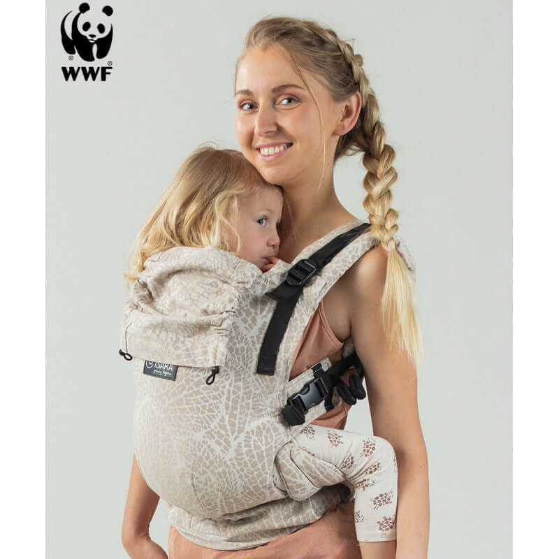 Isara The One - Majestic Ivory Forest baby carrier design, perfect for all sizes and ages | Babymaxi