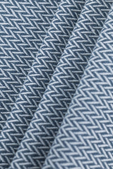 LennyLamb LennyPreschool (up to 30kg) - Little Herringbone Grey fabric detail showcasing herringbone pattern | Babymaxi