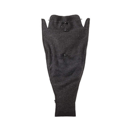 Mamalila Hooded Babywearing Coat Vienna - Anthracite, versatile boiled wool design, windproof lining, babywearing comfort | Babymaxi